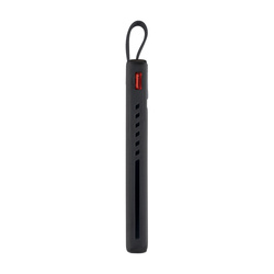 QUALO Transparent power bank 10000 mAh PD z LED 22.5W czarny QTPB10-LD-23-01
