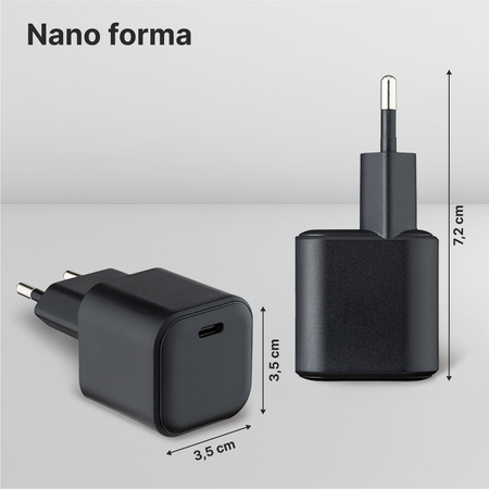 QUALO ładowarka sieciowa Nano PD 35W USB-C QLSN-C-35-01