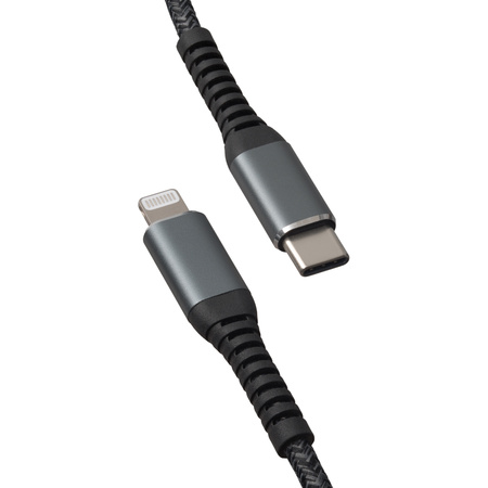 QUALO recycling kabel USB-C/Lightning  2,4A 1m QRC-CL-01