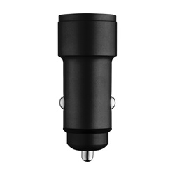 QUALO ładowarka samochodowa aluminowa USB-C USB-A 38W QLS-AC-38