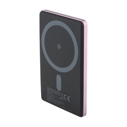 QUALO MagSafe power bank ultra slim 5 000 mAh 15W liliowy QMPB5-US-15-09