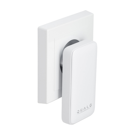 QUALO ładowarka sieciowa GaNultra slim USB-A USB-C PD 45W biała QLS-GN-US-AC-45-00