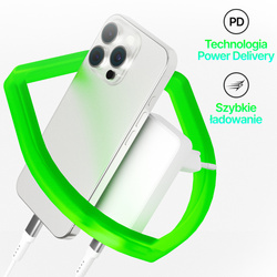 QUALO ładowarka sieciowa GaNultra slim USB-A USB-C PD 45W biała QLS-GN-US-AC-45-00