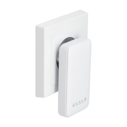 QUALO ładowarka sieciowa GaNultra slim USB-A USB-C PD 45W biała QLS-GN-US-AC-45-00