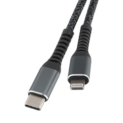 QUALO recycling kabel USB-C/Lightning  2,4A 1m QRC-CL-01