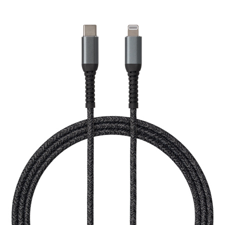 QUALO recycling kabel USB-C/Lightning  2,4A 1m QRC-CL-01